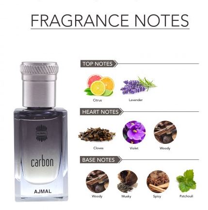 Ajmal Carbon | Concentrate perfume oil | Alcohol free