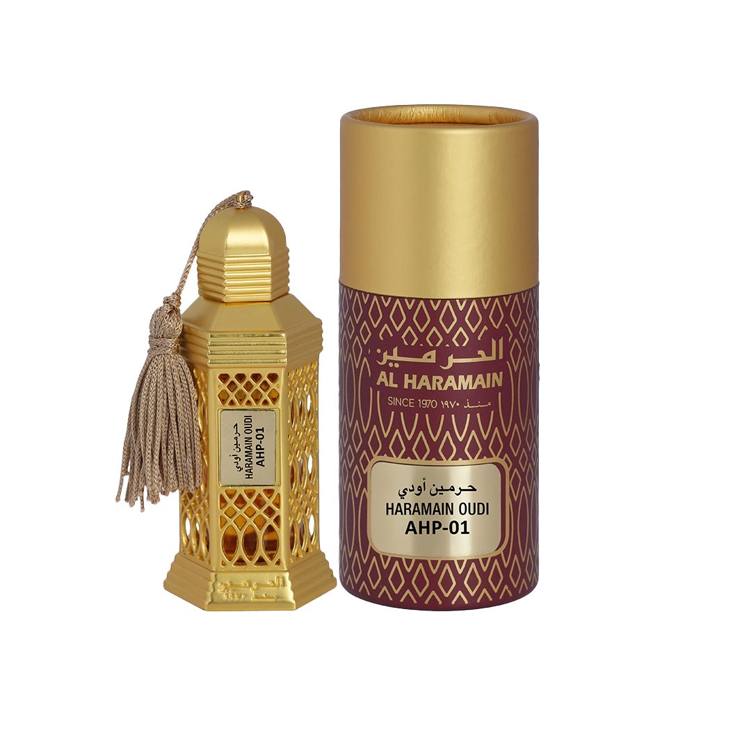 Haramain Oud | .41 fl oz | 12 ML | Concentrated perfume oil | Alcohol free