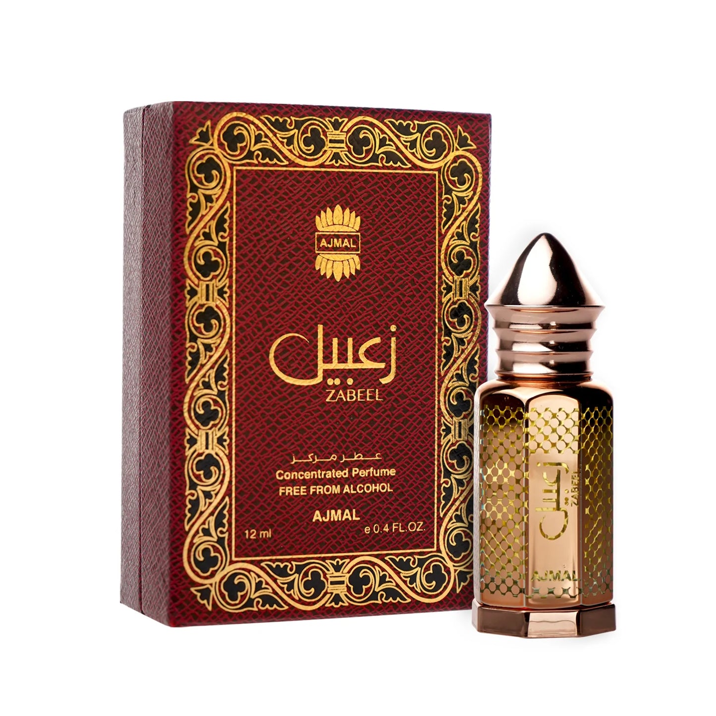 Ajmal Zabeel | .40 fl oz | 12 ML | Concentrate perfume oil | Alcohol free