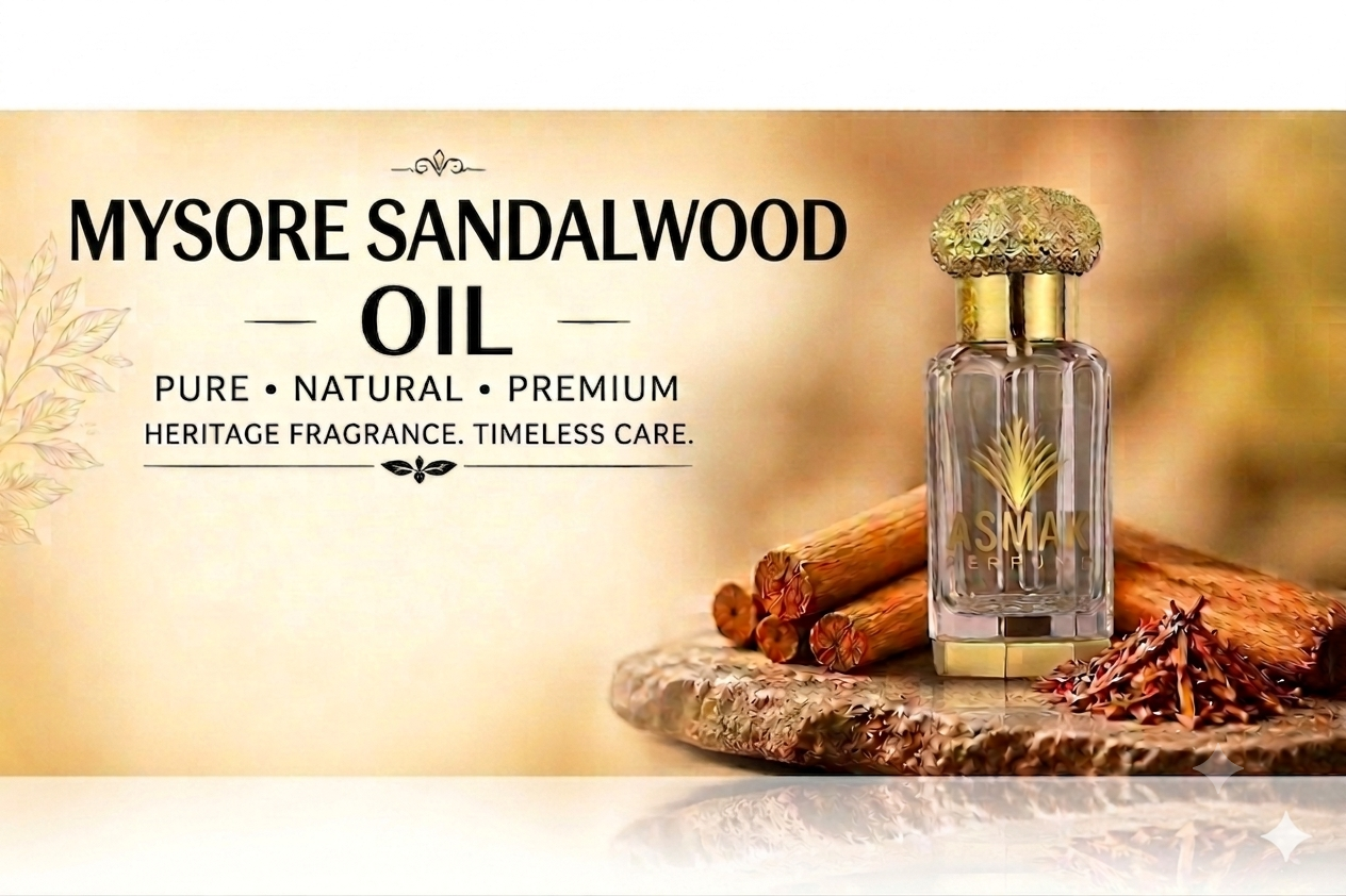 MYSORE Sandalwood Aged Oil | 3 ML | Pure Oil