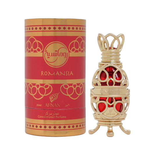 Afnan Romansia | .68 fl oz | 20 ML | Concentrated perfume oil | Alcohol free