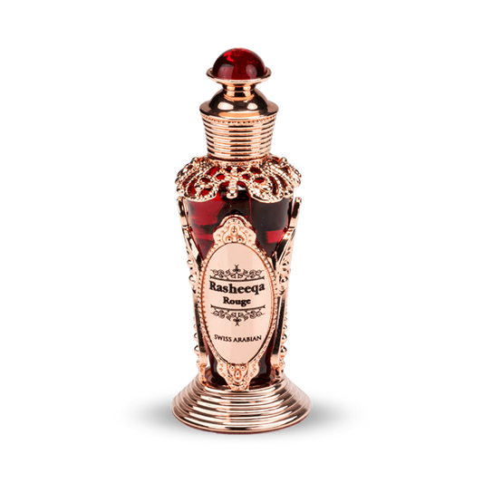 Swiss Arabian Rasheeqa Rouge| .68 fl oz | 20 ML | Concentrated perfume oil | Alcohol free