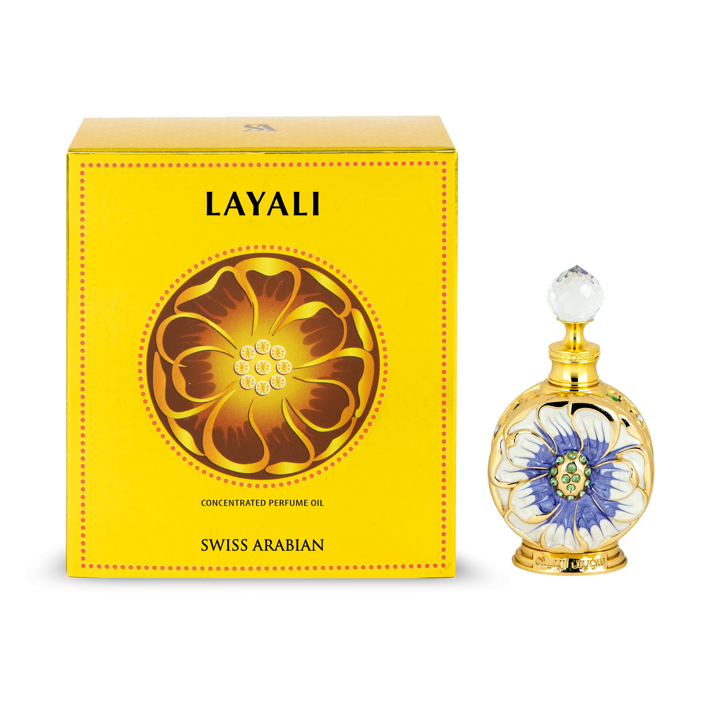 Swiss Arabian Layali | .50 fl oz | 15 ML | Concentrated perfume oil | Alcohol free