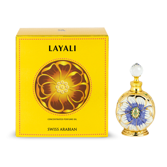 Swiss Arabian Layali | .50 fl oz | 15 ML | Concentrated perfume oil | Alcohol free