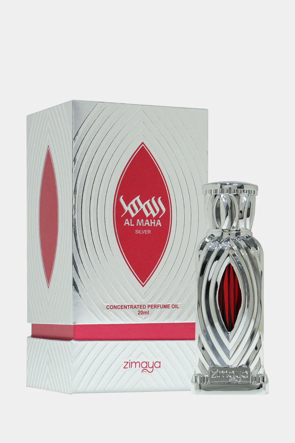 Zimaya Maha Silver | .68 fl oz | 20 ML | Concentrated perfume oil | Alcohol free