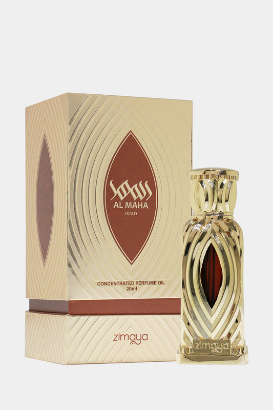 Zimaya Maha Gold | .68 fl oz | 20 ML | Concentrated perfume oil | Alcohol free