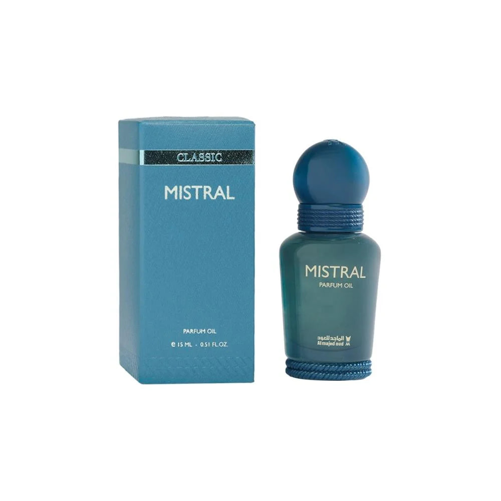 AL MAJEED OUD| Mistral |  15 ML | Concentrated perfume oil