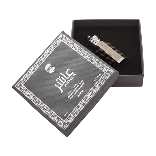 Ajmal Asher .40 fl oz | 12ML | Concentrated perfume oil | Alcohol free | FREE SHIPPING