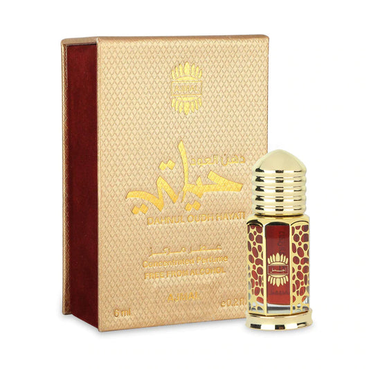 Ajmal Dhanul Oud Hayati | .20 fl oz | 6 ML | Concentrated perfume oil | Alcohol free